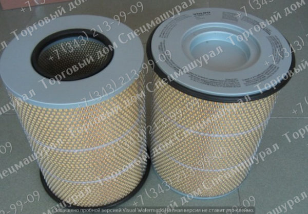 Фильтр воздушный для сочлененного самосвала Volvo А25, А25B, А25C, А25E, А25F 47857495