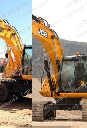 Гидроцилиндры стрелы для колесных и гусеничных экскаваторов JCB