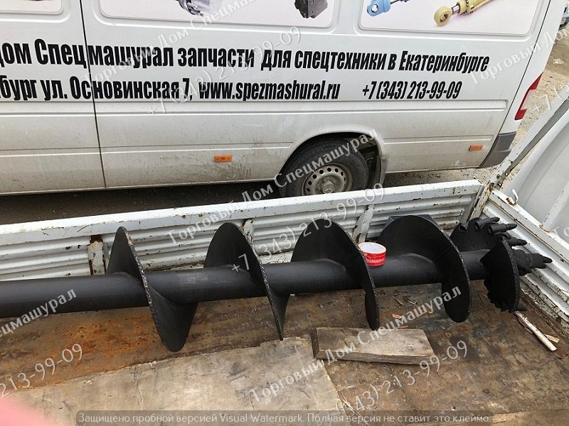 Шнек 400мм для ямобуров Aichi, Kanglim, Hotomi, JunJin